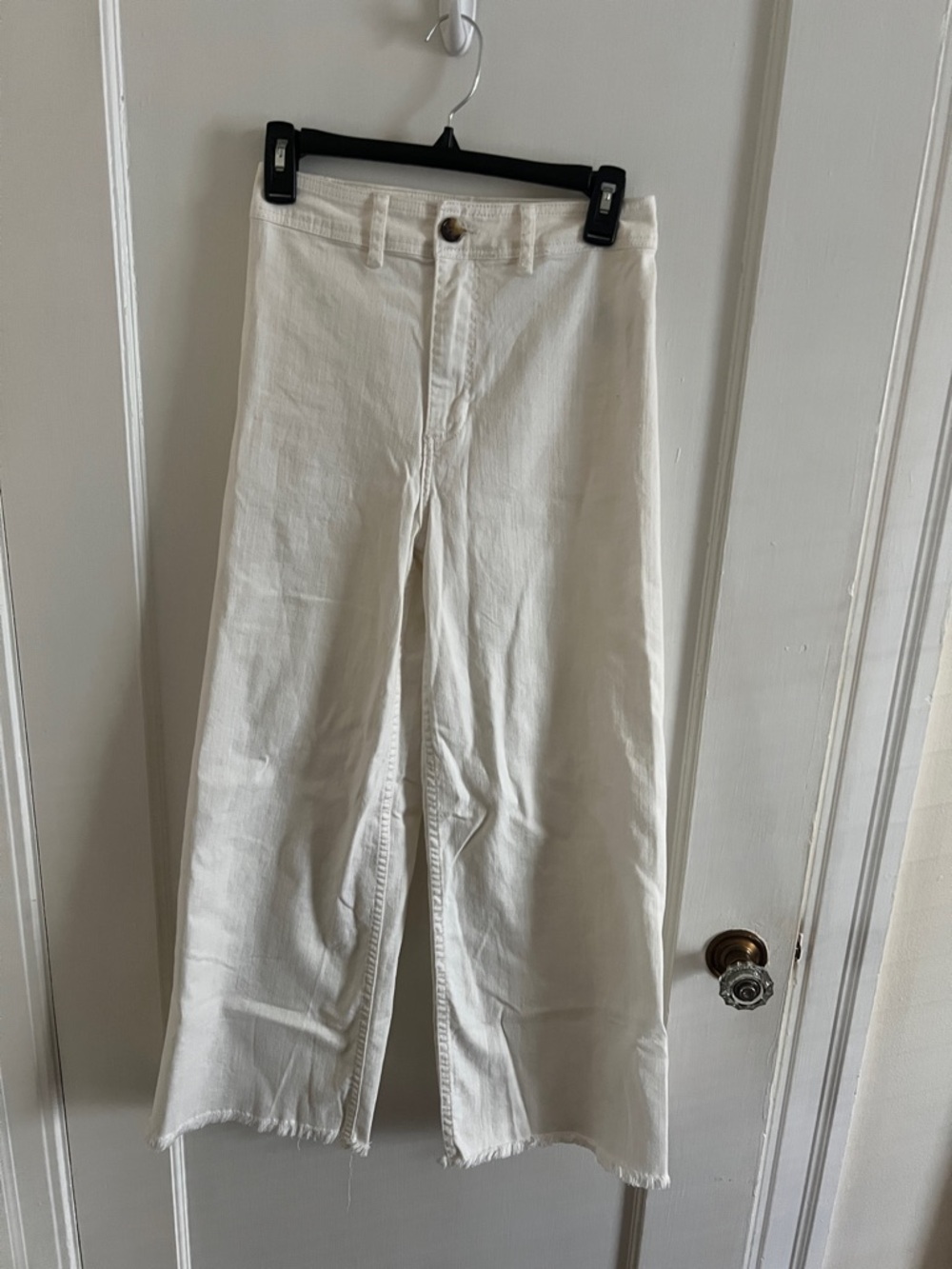 Billabong White High-Rise Wide Leg Jeans